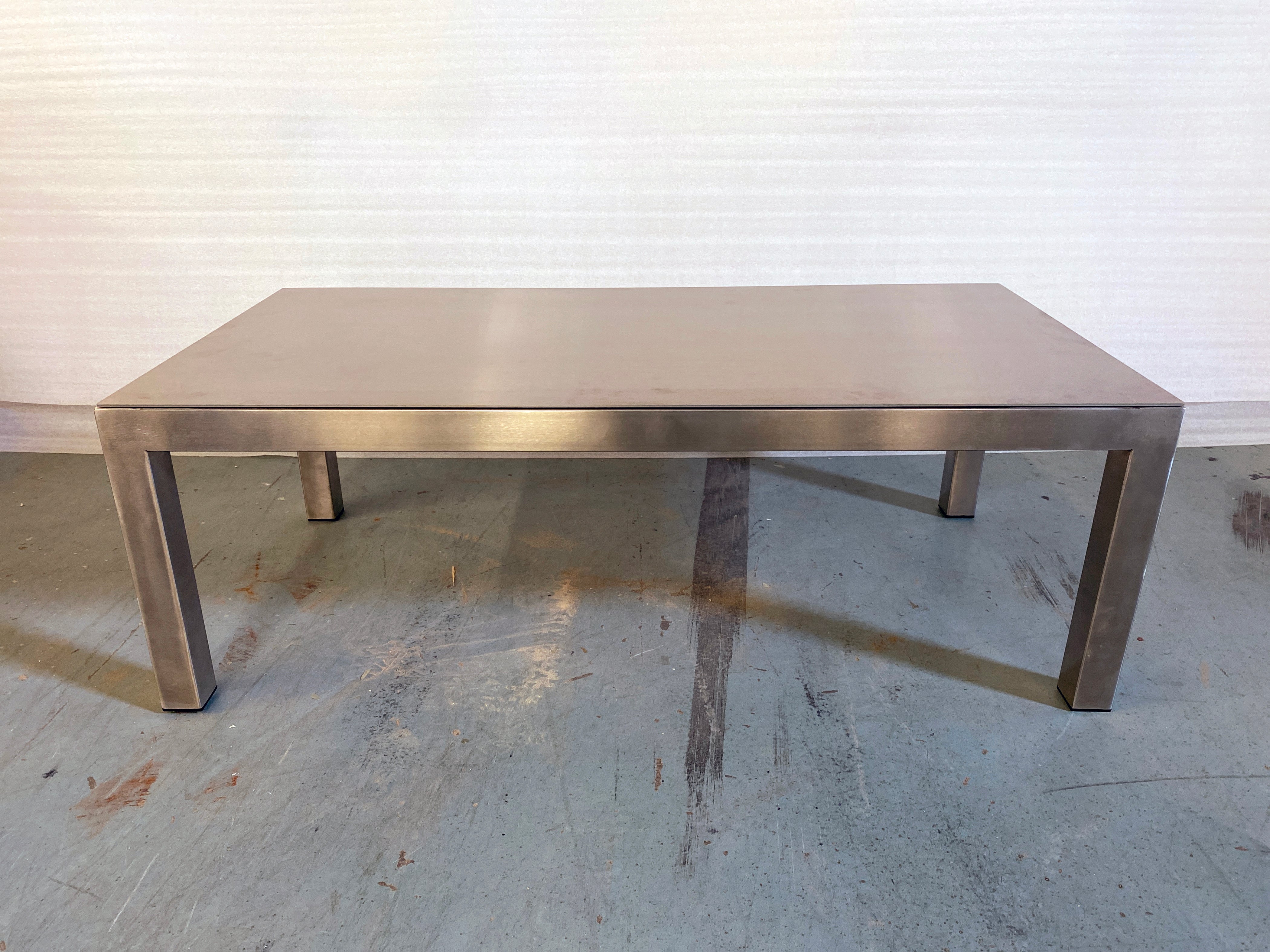 S200 Coffee Table - Stainless Steel