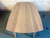 Tapered Shaker - Boat Shaped Table - White Oak x Whitewash