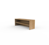 Waterfall Console (1 Shelf Closed)