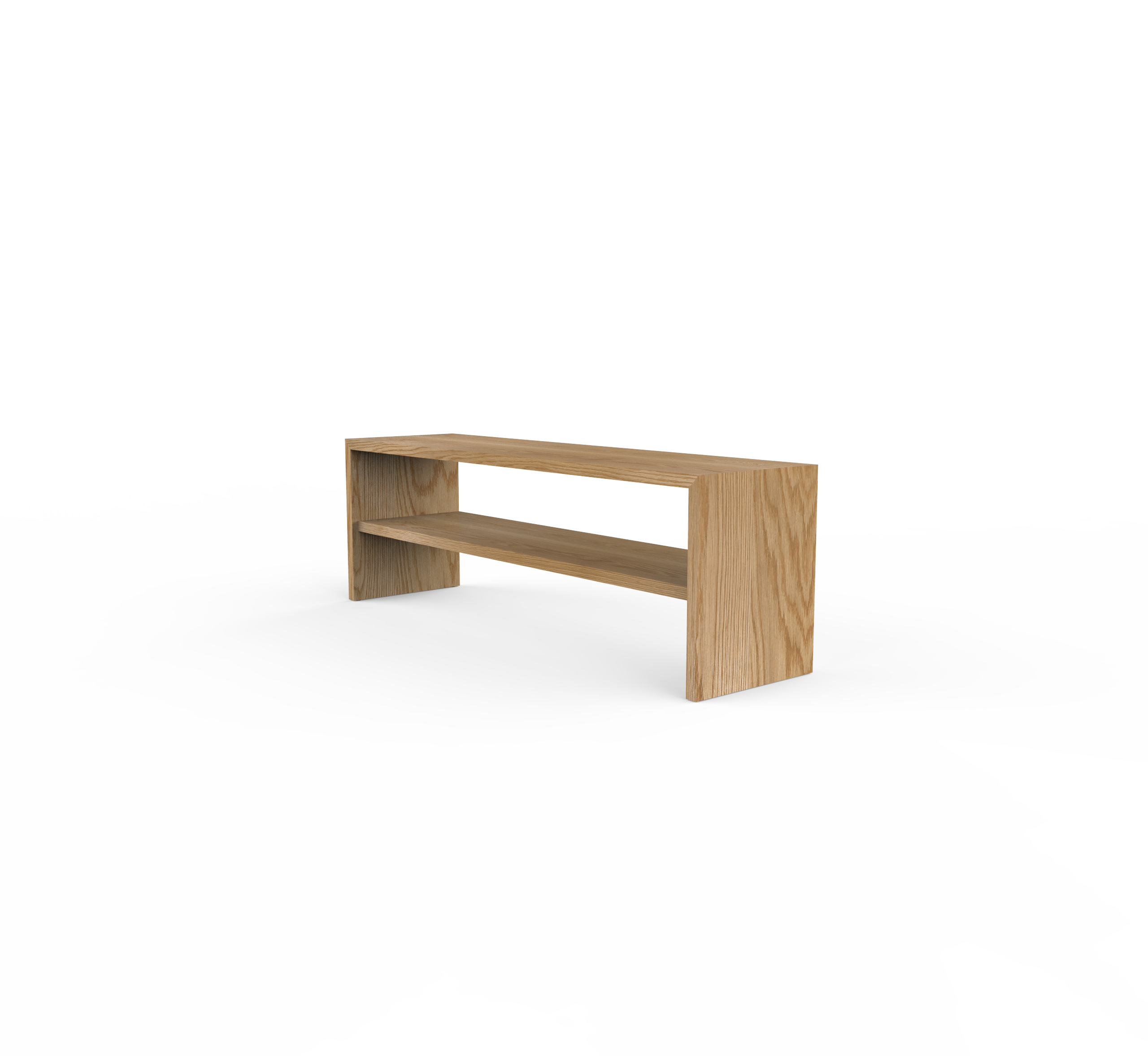 Waterfall Console (1 Shelf Open)